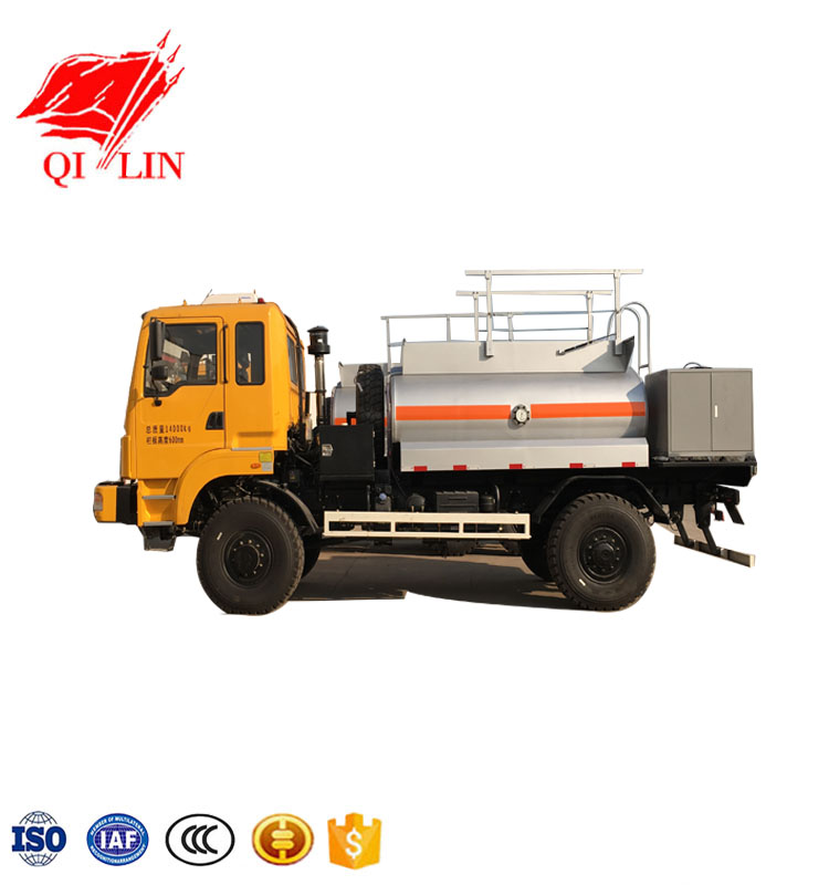 4x4 off-road fuel tanker truck with 5000L capacity