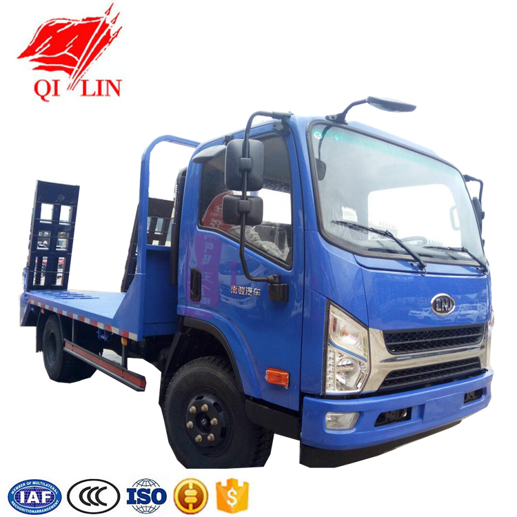 Cheap price gooseneck low platform trucks low bed tow truck low bed trucks for sale