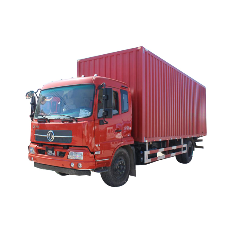 china new Box Cargo Trucks 4x2 Cargo Van Truck