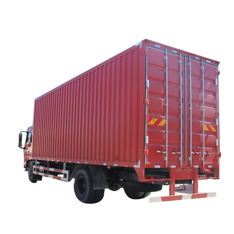 china new Box Cargo Trucks 4x2 Cargo Van Truck