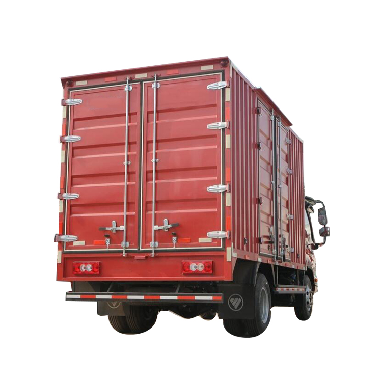 china light trucks long distance cargo van truck for sale